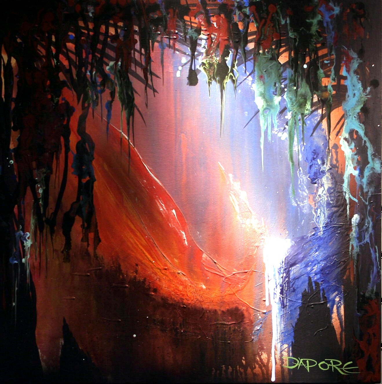 Abstract art gallery Dapore Abstract Landscape painting ...